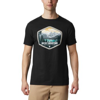 Columbia Muške Majice - Pegasus Cotton Crne | APUL-09743